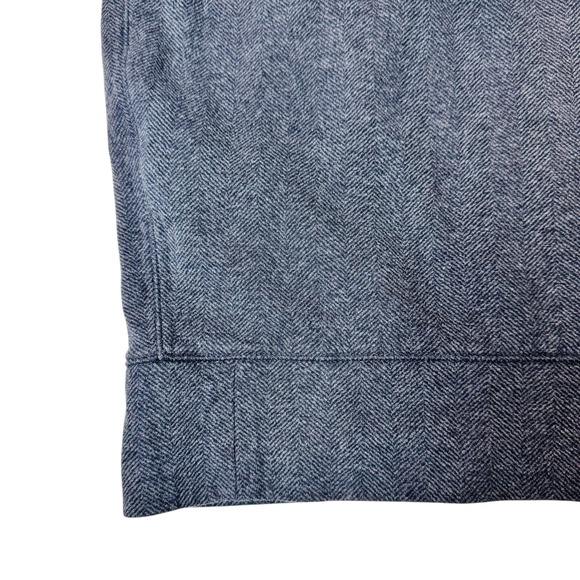 Polo Ralph Lauren Men's Charcoal Heather Herringbone 1/4 Pullover Sweater XL - Picture 13 of 14